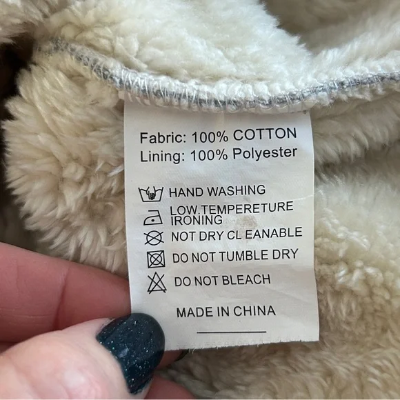 YeoKou Sherpa Lined Cotton Fleece Jogger Sweatpants, Grey, Medium - Picture 6 of 8